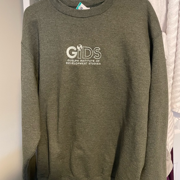 Guelph Authentic Champion Green Crewneck - Picture 1 of 3